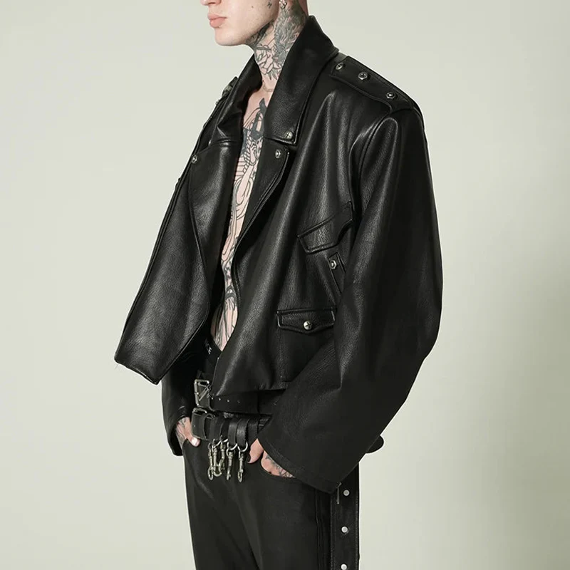 Men's Biker Jacket - Image 2