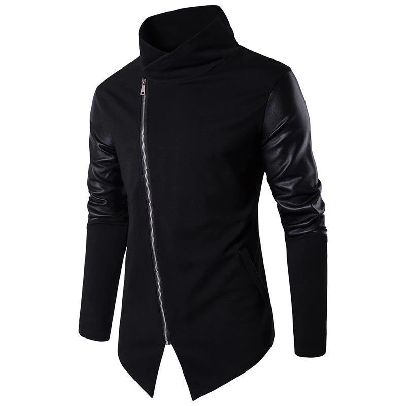 Men's Leather Coat-Jacket - Image 2
