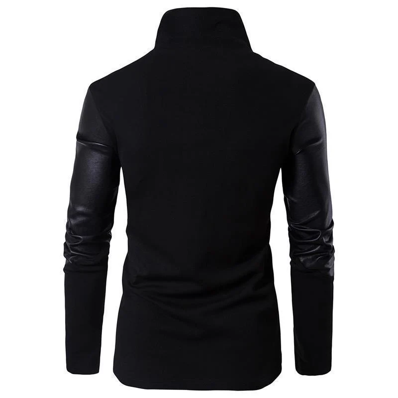 Men's Leather Coat-Jacket - Image 3
