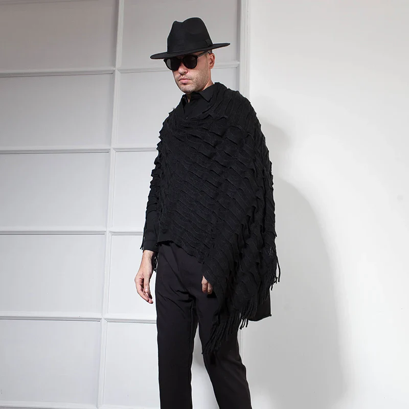 Men's Casual Cape - Image 2