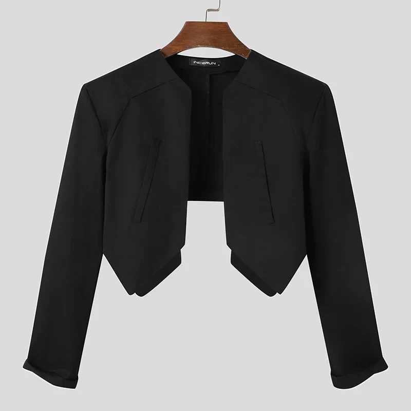 Men's Cropped Blazer - Image 4