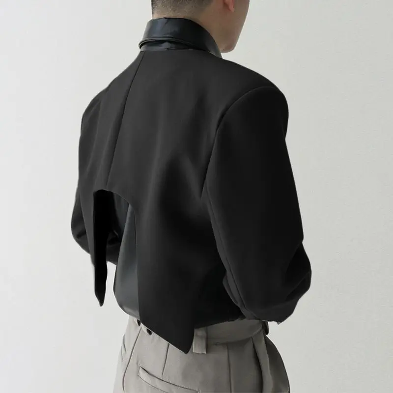 Men's Cropped Blazer - Image 3