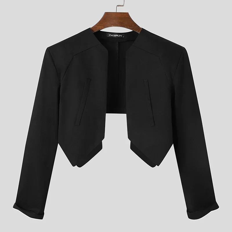 Men's Cropped Blazer - Image 4