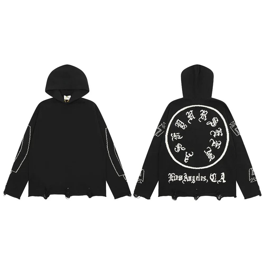 Men's Gothic Hoodie - Image 3