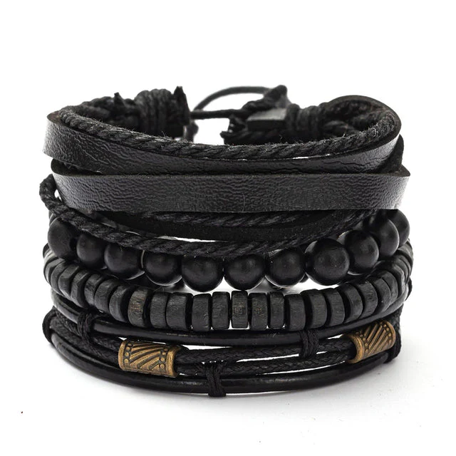 Men's Gothic Punk Bracelet - Image 6