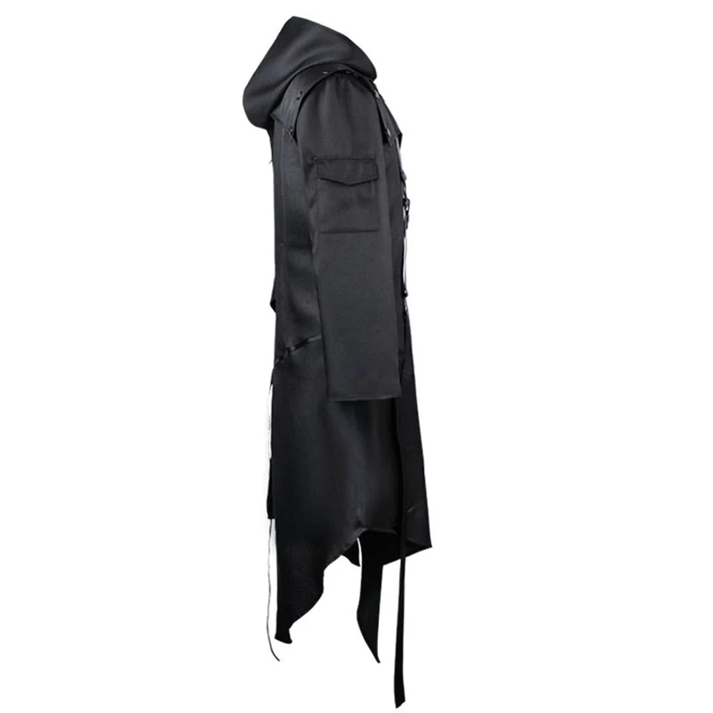 Men's Hooded Trench Coat - Image 4