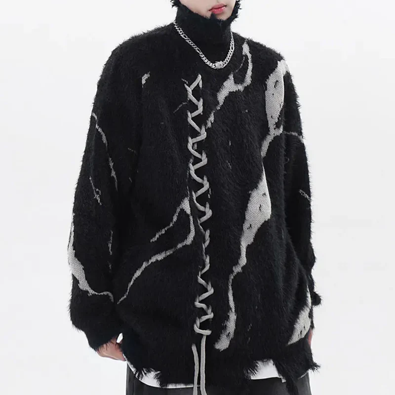 Men's Knitted Sweater - Image 3
