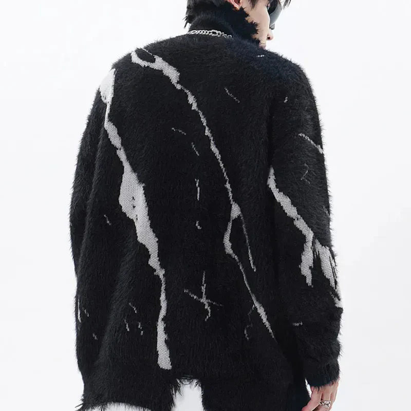 Men's Knitted Sweater - Image 4