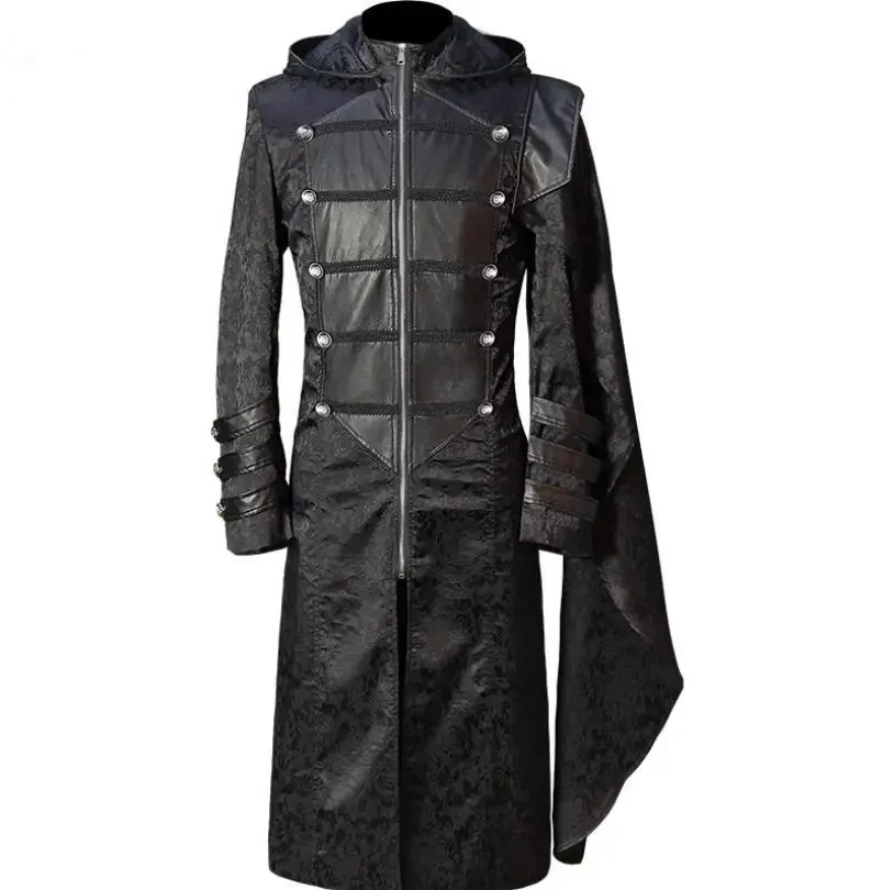 Men's Leather Coat - Image 2