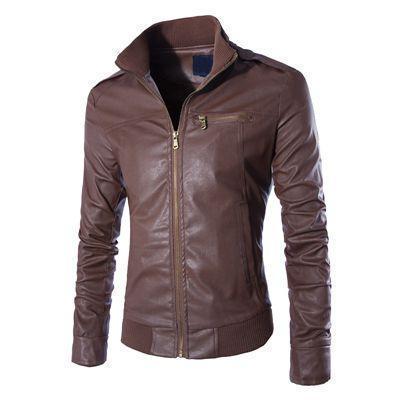 Men's Leather Jacket - Image 2