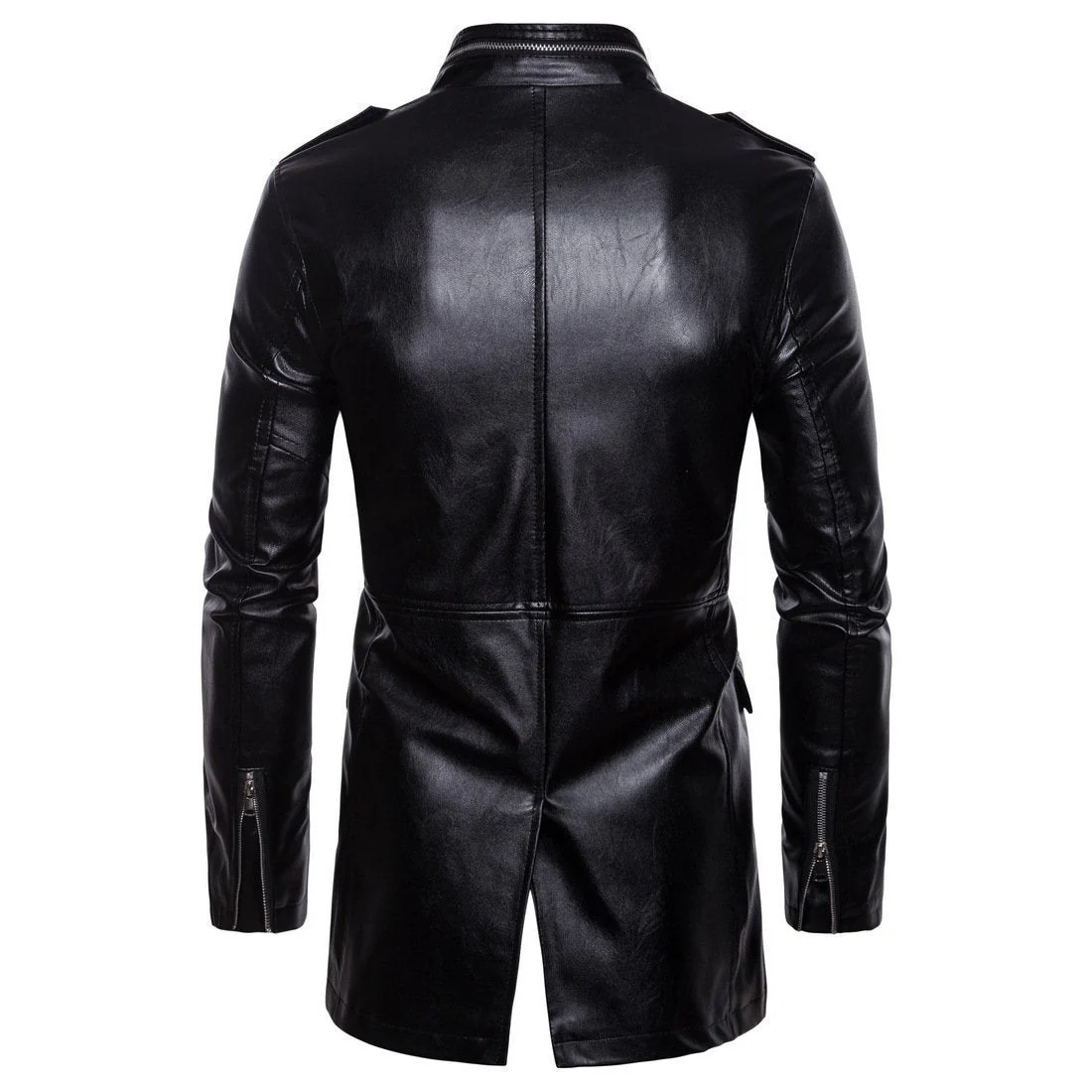 Men's Leather Jacket - Image 4