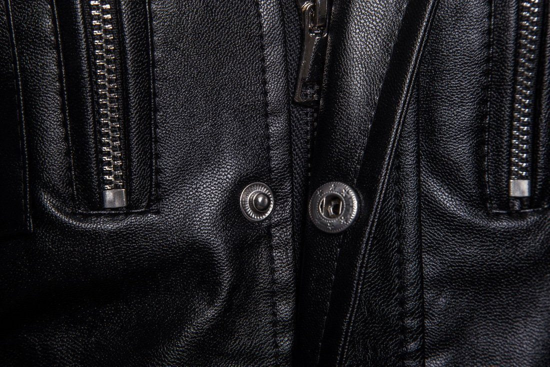 Men's Leather Jacket - Image 5