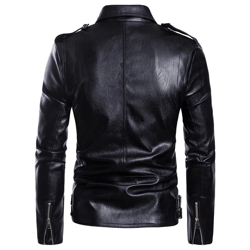 Men's Leather Jacket - Image 3