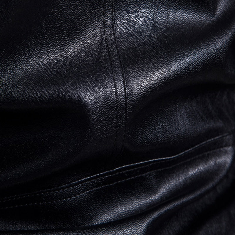 Men's Leather Jacket - Image 6