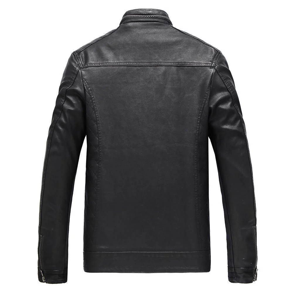 Men's Leather Jacket - Image 2