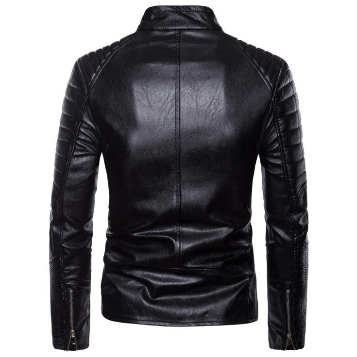 Men's Leather Jacket - Image 3