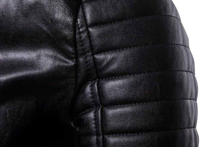 Men's Leather Jacket - Image 4