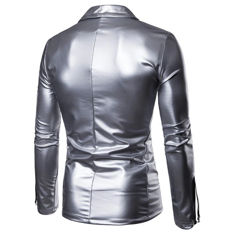 Men's Leather Jacket - Image 4