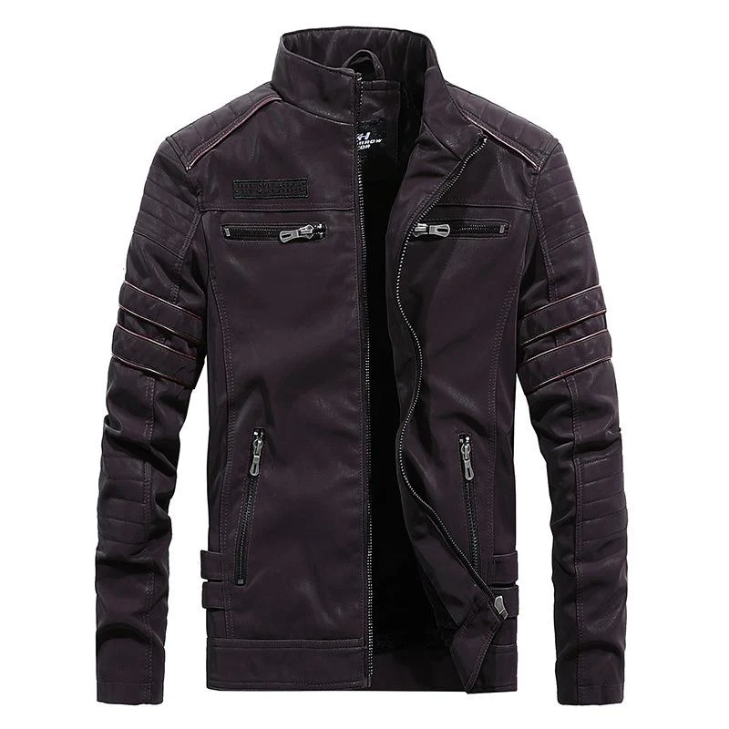 Men's Leather Jacket - Image 2
