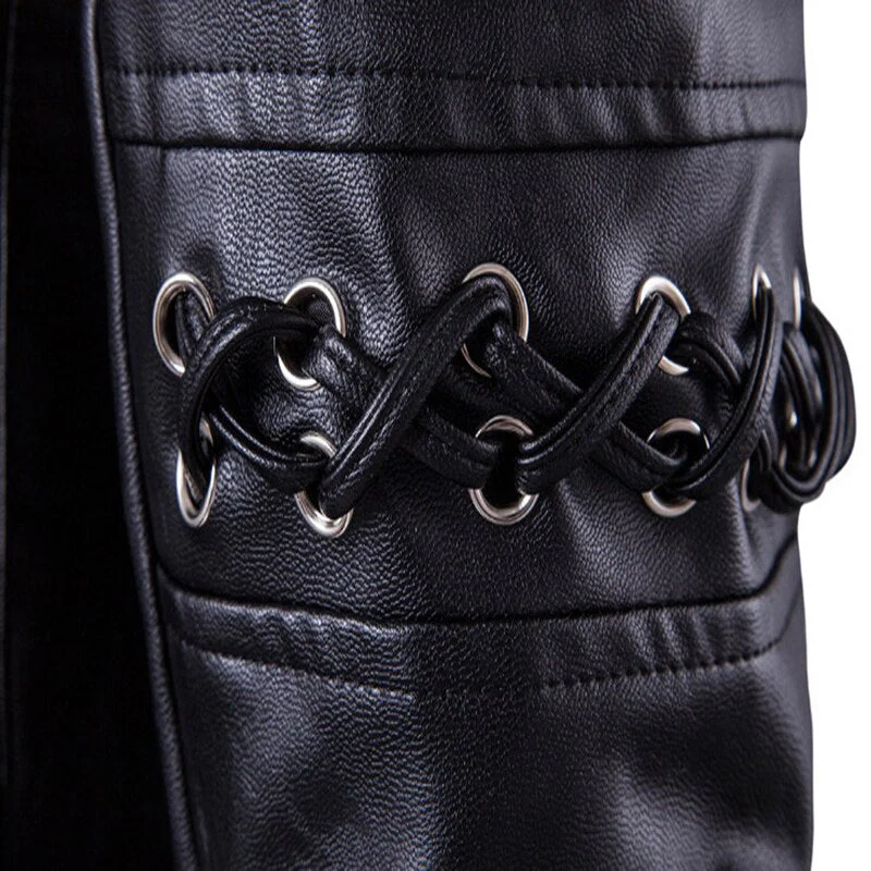 Men's Leather Jacket - Image 5