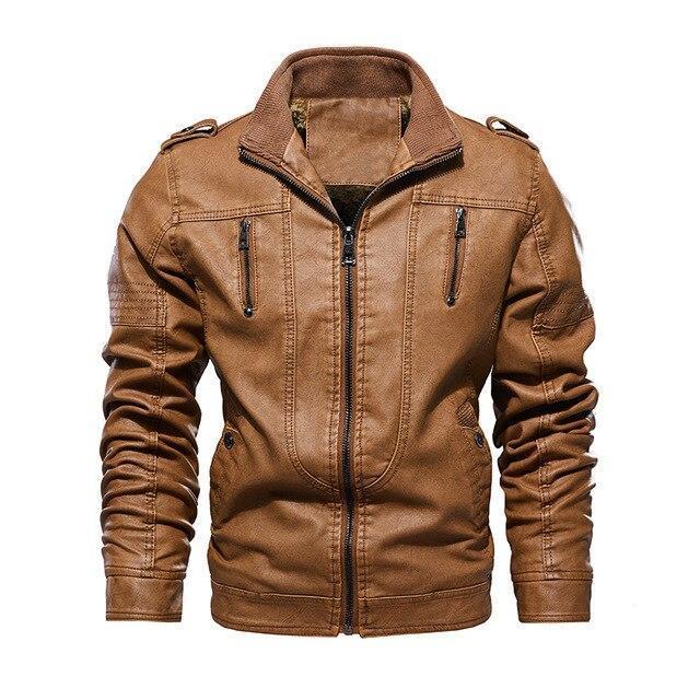 Men's Moto-Inspired Jacket - Image 2