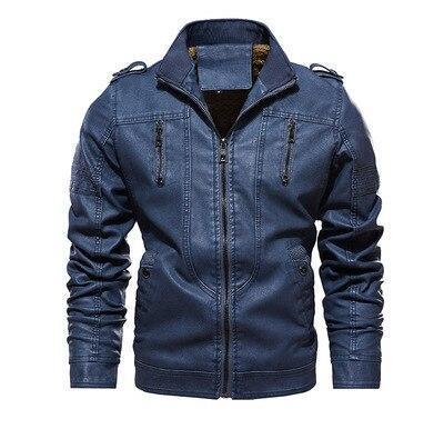 Men's Moto-Inspired Jacket - Image 3