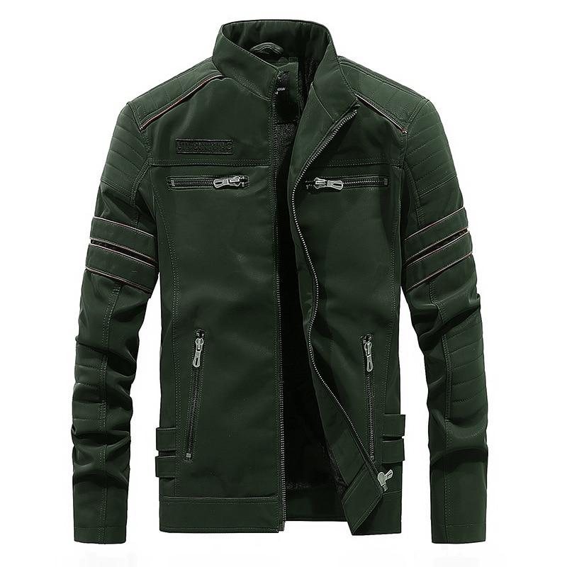 Men's Leather Jacket - Image 3
