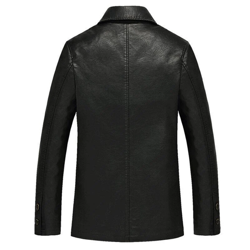 Men's Leather Jacket - Image 3