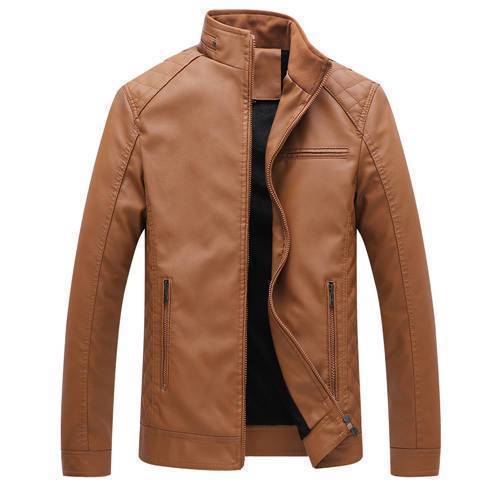 Men's Leather Jacket - Image 2