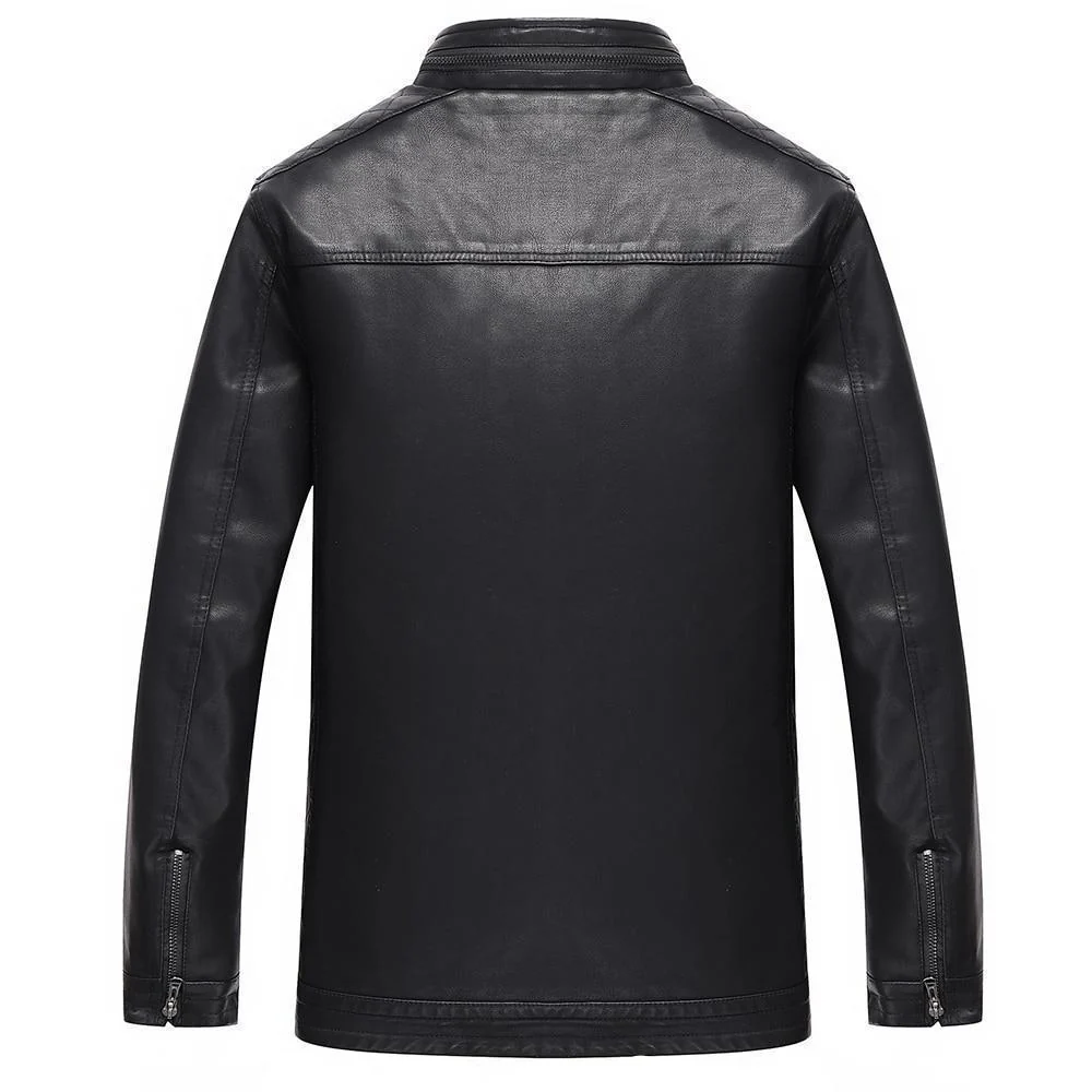 Men's Leather Jacket - Image 3