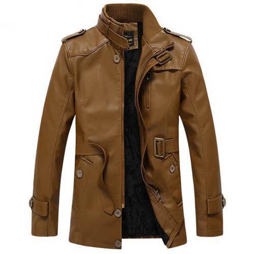 Men's Leather Jacket - Image 3