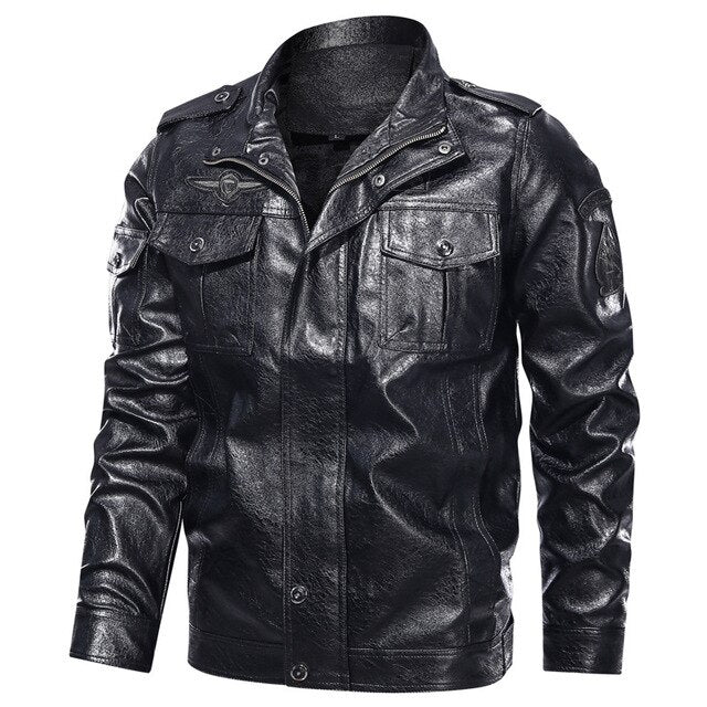 Men's Leather Jacket - Image 2