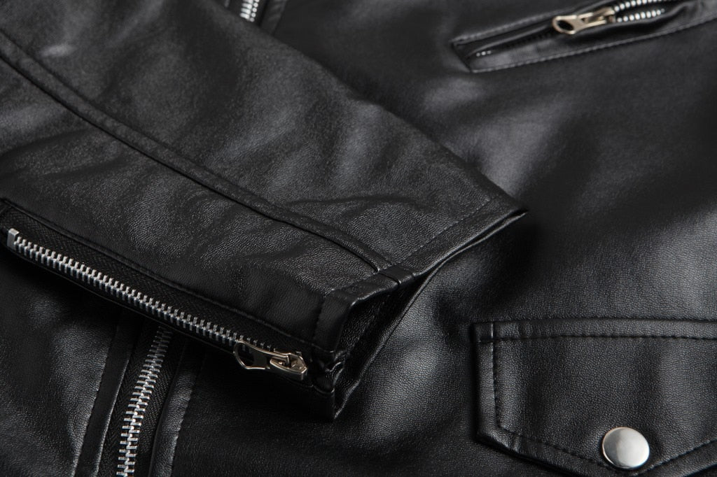 Men's Leather Jacket - Image 4