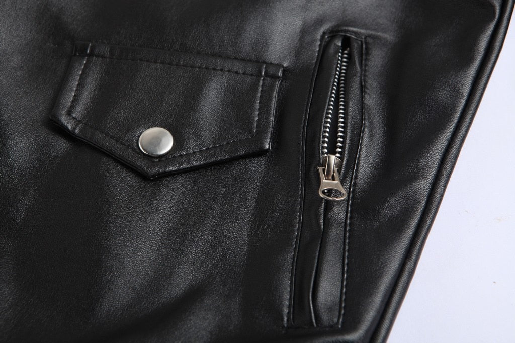 Men's Leather Jacket - Image 7