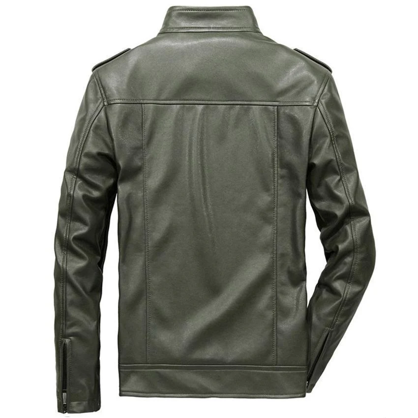 Men's Leather Jacket - Image 4