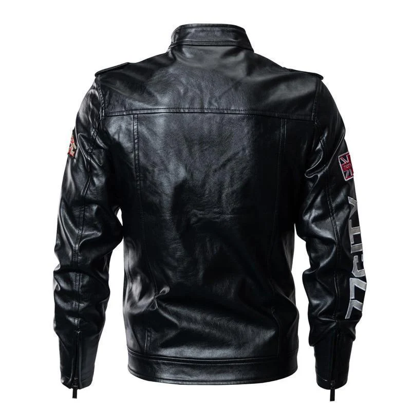Men's Leather Jacket - Image 3