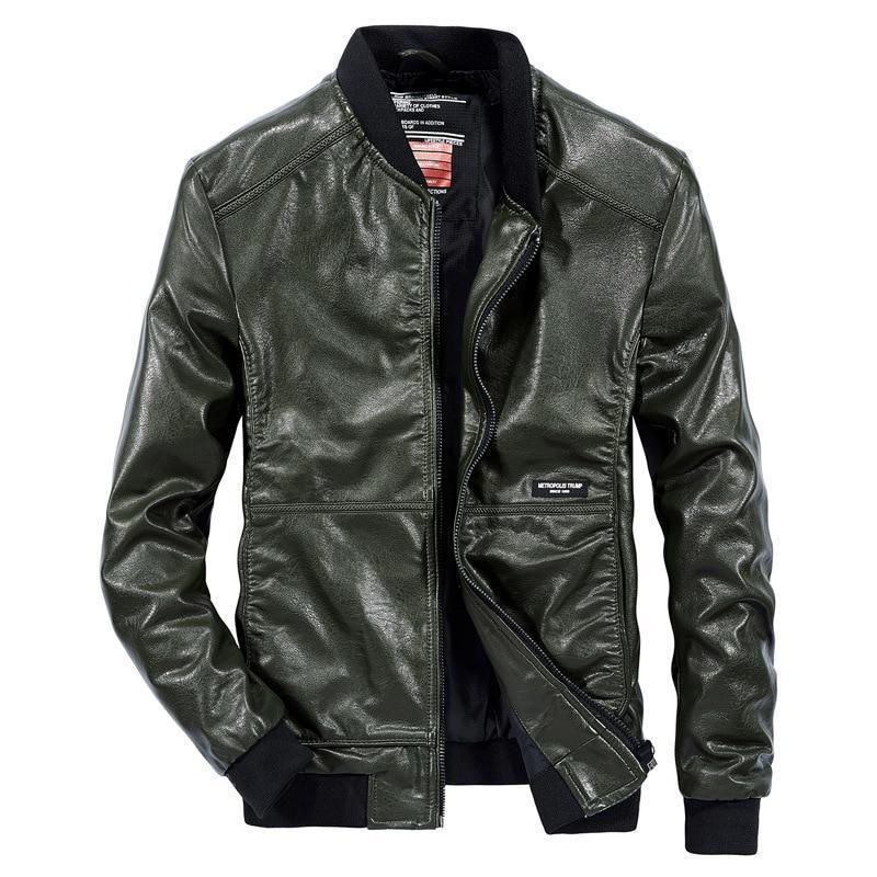 Men's Leather Jacket - Image 2