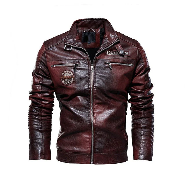 Men's Leather Jacket - Image 2