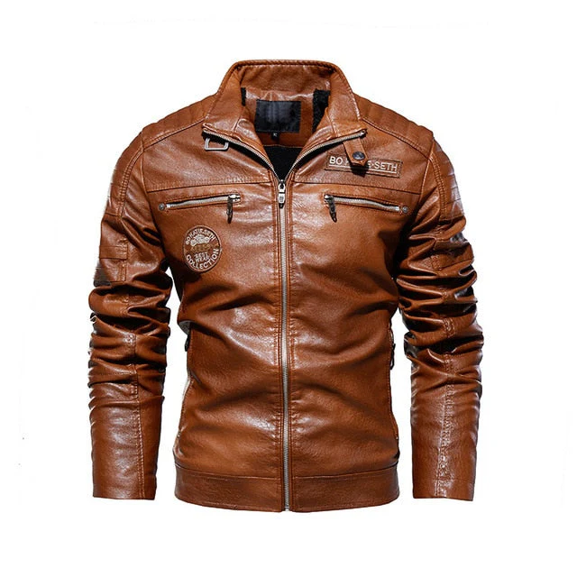 Men's Leather Jacket - Image 3