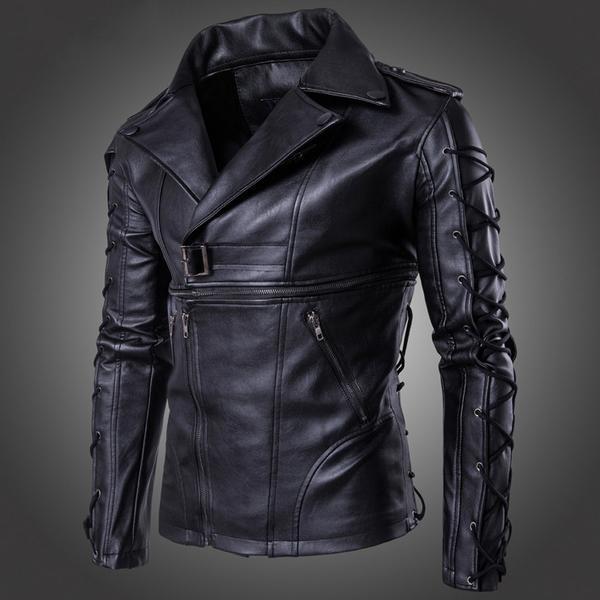 Men's Leather Jacket - Image 2