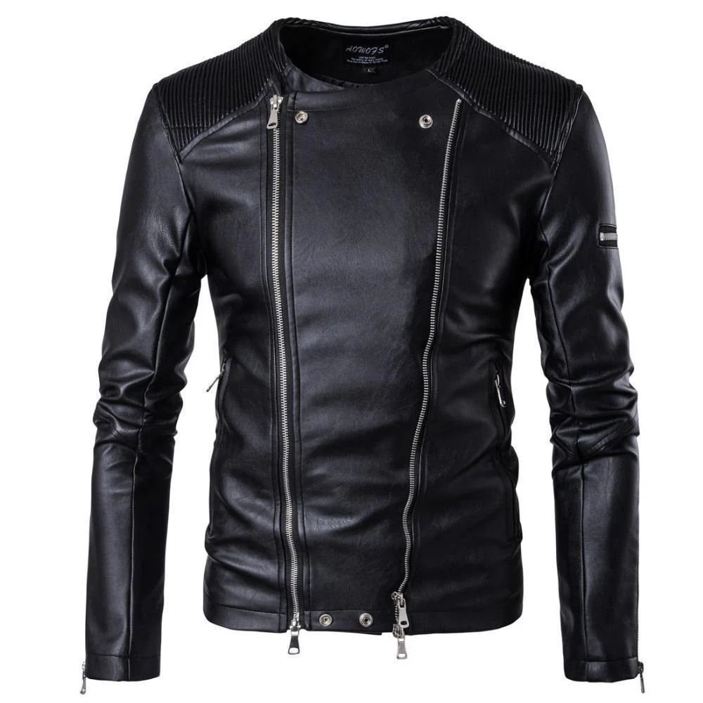 Men's Leather Jacket - Image 3