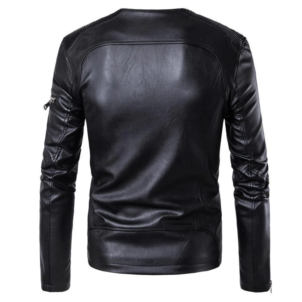 Men's Leather Jacket - Image 4