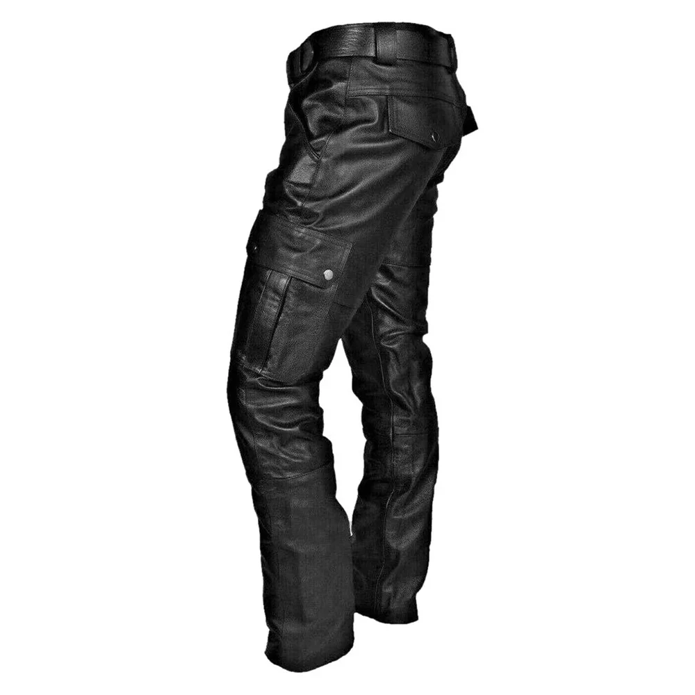 Men's Leather Pants - Image 4