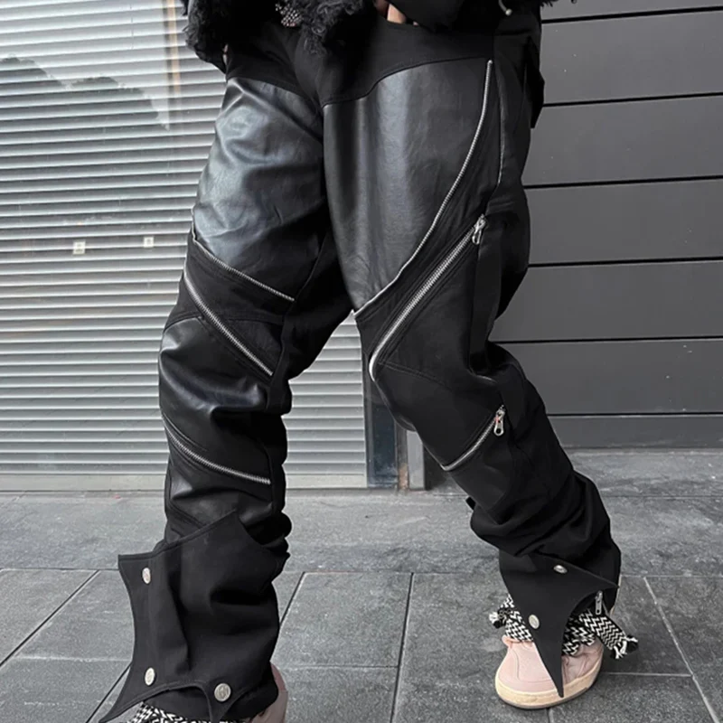 Men's Leather Pants - Image 3