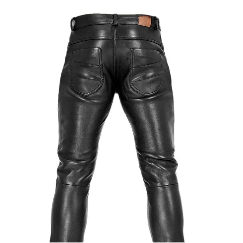 Men's Leather Pants - Image 2