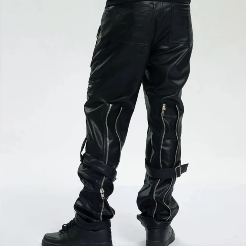 Men's Leather Pants - Image 3