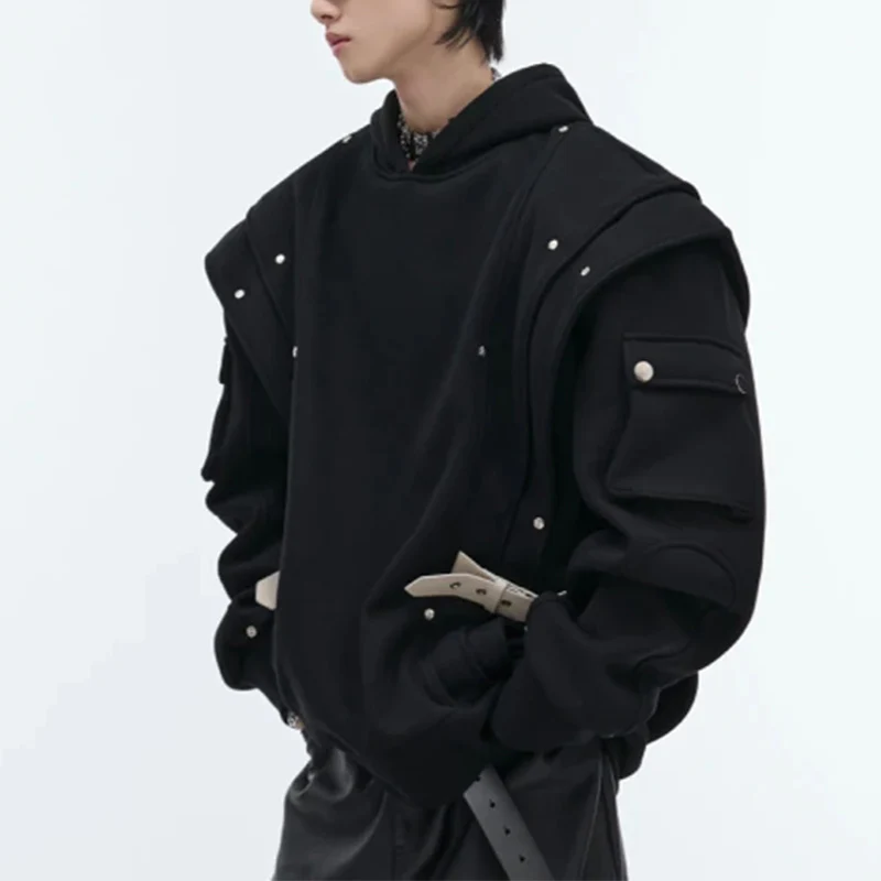 Men's Loose Hoodie - Image 2