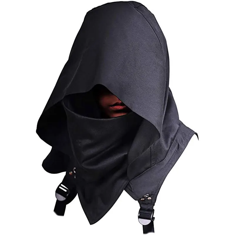 Men's Medieval Vintage Hat Black - Image 2