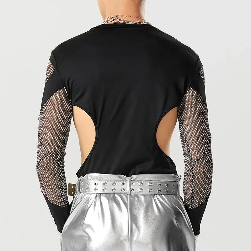 Men's Mesh Bodysuit - Image 4