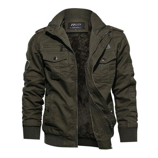 Men's Military Jacket - Image 2
